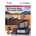 Icom IC-V3500 VHF 65W FM Mobile Transceiver Ori Baru Radio Rig ICV3500