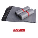 Plastik Polymailer Hitam Abu 17x30 20x30 25x39 28x42 Amplop Plastic