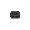 Klip Kabel Organizer Jepit Cable Clip Karet Hitam Silicone Holder