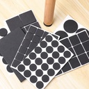 Satuan Alas Bulat 2cm Kotak Tempelan Pad Pengaman Anti Scratch Licin