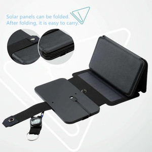 Solar Panel Portable 1 USB Port 5V 9W 2A 5 Lipat Charger Matahari