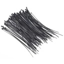 1000Pcs Kabel Tis Hitam 3x15cm Plastic Ties Cable Wire Zip 150 mm