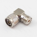 Konektor L N Male to PL Female G7 Tekuk Connector ke PL259 Antena