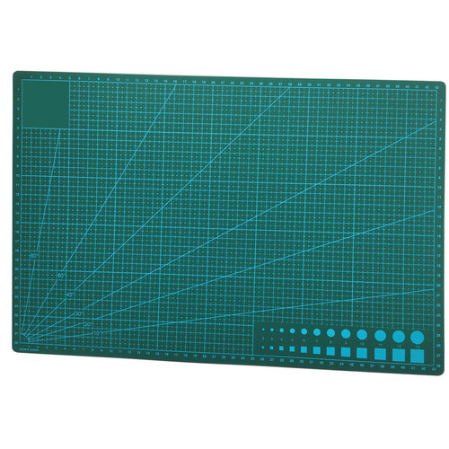 Alas Kerja Potong A3 45x30cm Matras Cutting Work Cutting Mat Pad Hijau