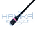 FP175 Antena Per LED Hijau Dualband SMA F 21.5cm Baofeng Pofung Lentur