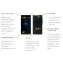 Hytera PNC550 HT POC 4G IP68 Wifi Bluetooth NFC GPS 5 In Network Radio