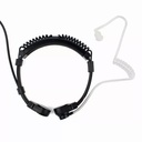 U94 PTT Tactical Throat Mic Earpiece Leher HT Cina Military Baofeng