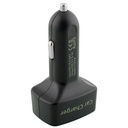 EC2 Charger Lighter Mobil 2 Port USB Car LED Display 5V 3.1A