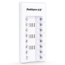 DP-K18 Charger 8 Pcs Baterai AA AAA Charging Cajer Battery Cas DPK18