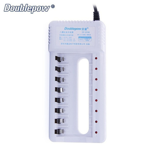 DP-K8 Charger 8 Pcs Baterai AA AAA Charging Cajer Battery