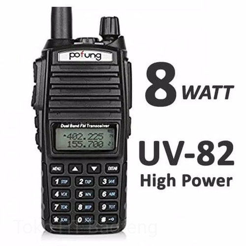 Pofung UV-82 8W 5W HT Dual Band Ori Dual Band Garansi UV82 UV82HP 82HP