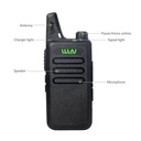 Body WLN KD-C1 HT UHF Hitam Garansi Baru Mesin Handie Talkie WLAN KDC1