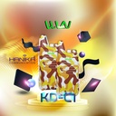 Sepasang WLN KD-C1 Walkie Talkie UHF Hijau Loreng Army Garansi KDC1