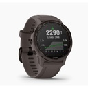Garmin Fenix 6S Pro Solar Amethyst Purpel Shale Band Jam Olahraga