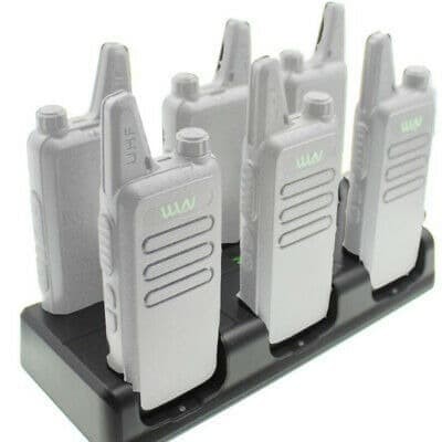 WLN 6 In 1 Charging Dock Base Charger Mini 2 Way Radio WLN KD-C1 KDC1