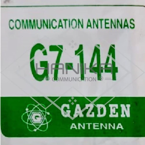 Gazden G7-144 Antena Base VHF 144-148 7dBi Model Hustler USA Radio Rig