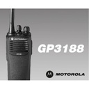 Motorola GP3188 UHF 400-438 HT Analog Ori Baru Stok Lama GP-3188 Radio