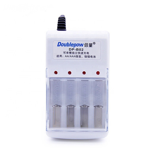 Doublepow DP-B02 Charger 4 Pcs Baterai AA AAA Charging Cajer Battery