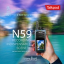 Talkpod N59 HT POC 4G Kamera Dpn Blkg 3200mAh Wifi Playstore GPS GSM