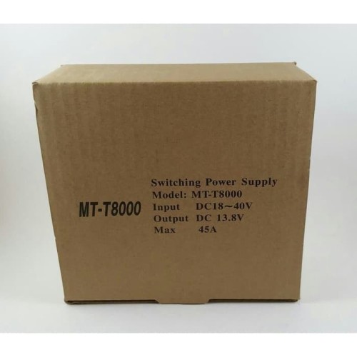 Unier MT-T8000 DC Converter DC 24V ke 13.8V 45A Switching Konverter