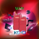 Sepasang WLN KD-C1 HT UHF Hitam Ori Baru Garansi Handie Talkie KDC1