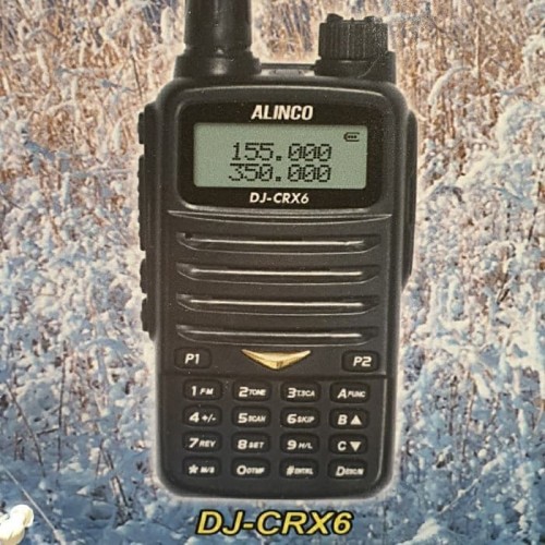 Alinco DJ-CRX6 HT Dualband VHF UHF 350 Ori Baru Garansi Radio DJCRX6