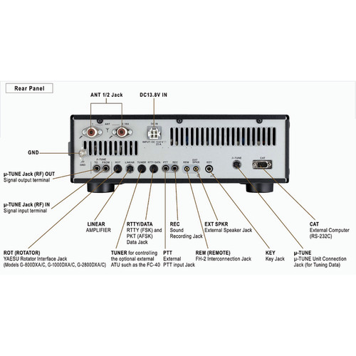 Yaesu FT-DX1200 Radio 100W Ori Baru 50MHz 160-6m FTDX1200 SSB CW AM FM