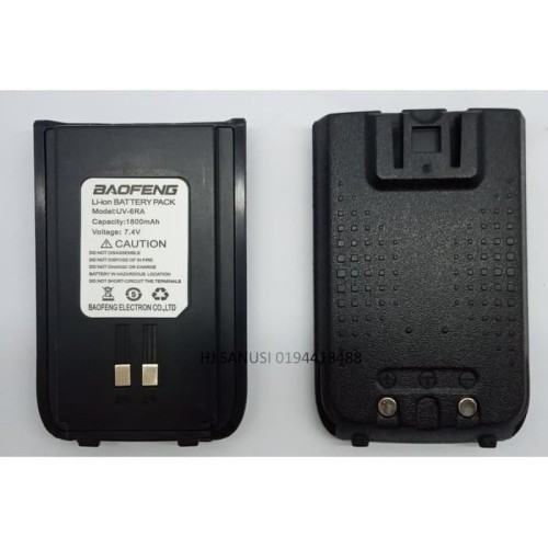 Baterai HT Baofeng UV-6RA Sosin CH-688 SPC SH-20 Baru UV6RA CH688 SH20