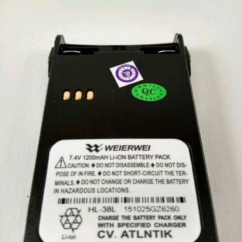 Baterai HT Weierwei VEV3288s Resmi Original