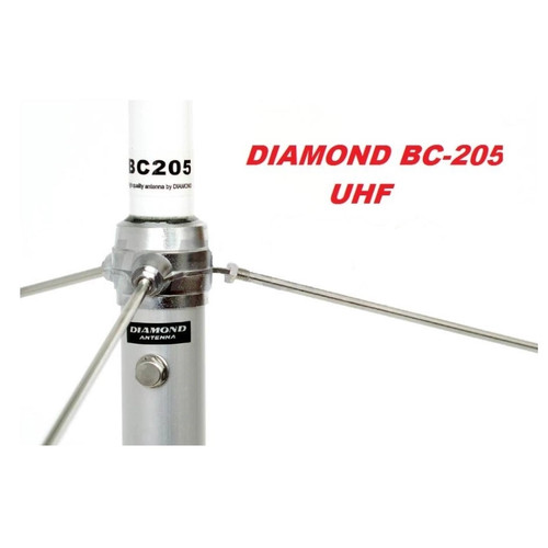 Diamond Antenna BC205 Antena Base UHF 430-490 Ori Bes Gedung Rumah