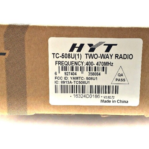 HT HYT TC-508 Handie Talkie UHF 400 Ori New Garansi 1 Tahun TC508