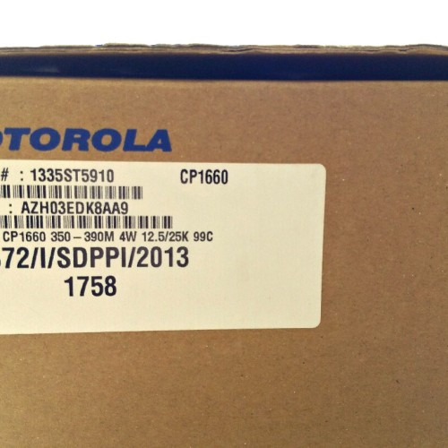 CP1660 UHF 350-390M HT Motorola Ori New Garansi 1 Tahun