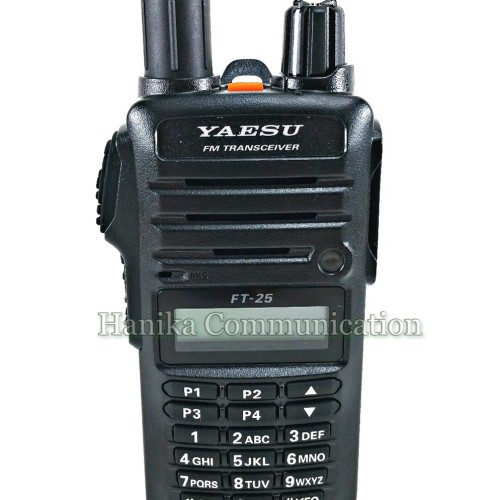 Yaesu FT-25R Handie Talkie VHF Baru Ori Garansi 1 Thn FT25R FT25 FT-25