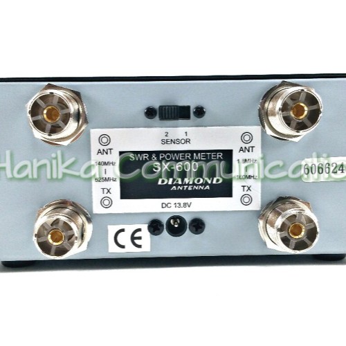 Diamond Antenna SX-600 SWR Power Meter SX600 HT Kabel Frekuensi Antena