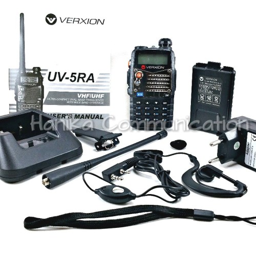 Verxion UV-5RA HT Dualband Garansi 1 Tahun UV5RA Handie Talkie UV5