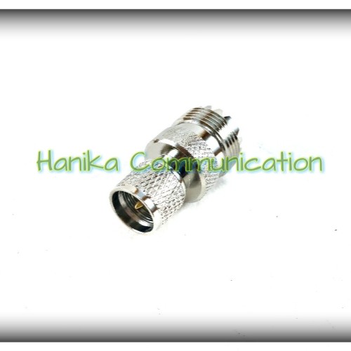 Konektor PL Female to Mini UHF Connector GM300 ke Sambungan PL-259