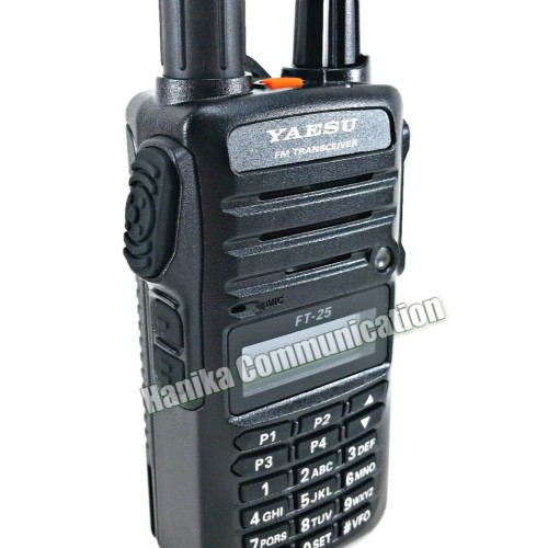 Yaesu FT-25R Handie Talkie VHF Baru Ori Garansi 1 Thn FT25R FT25 FT-25
