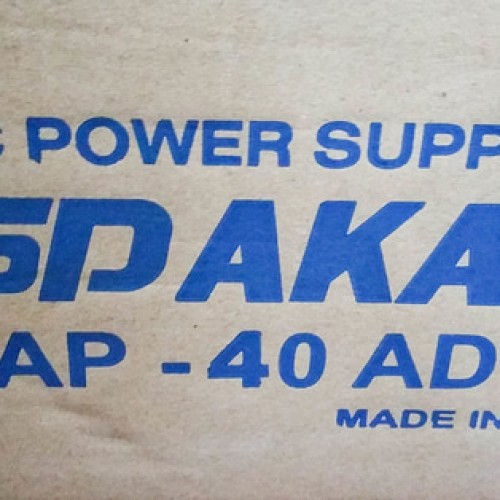 GP Akai AP-40AD DC Power Supply 40A Baru AP40A GPAKAI PS PAKAI