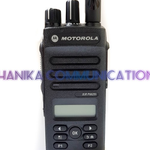 Motorola XiR P6620i HT UHF 403-527MHz Ori Baru Garansi P6620 XiRP6620