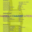 SME COM 338 HT UHF 330-400 MHz Garansi Resmi Single Band Two Way Radio