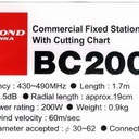 Diamond BC200 Antena Base UHF Ori Baru Antenna BC-200 430-190 Rig HT