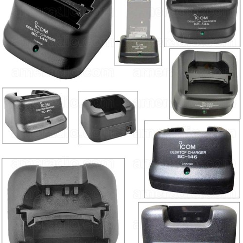 Icom BC-146 BC-147 Charger HT IC-V8 Ori ICV8 BP-222 ICV8 BC146 BP210