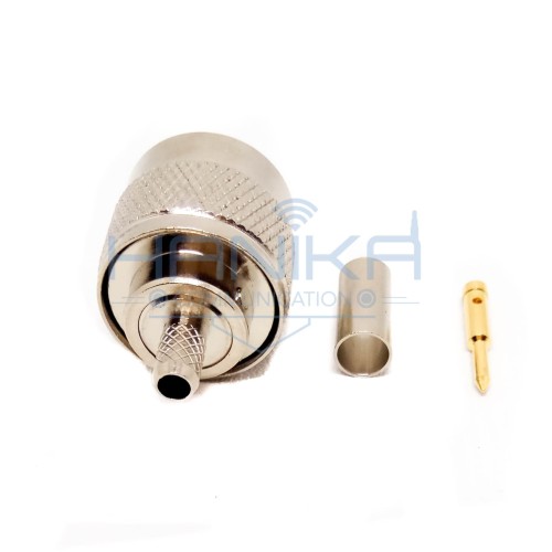 Konektor N Male to RG-58 Krimping Kabel Koaksial ke Coaxial N Cowo