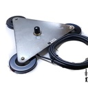 D Antenna A1131 Bracket Magnet Segitiga Antena Mobil Radio Komunikasi