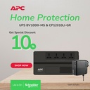 Bundling UPS APC BV1000I-MS + CP12010LI-GR