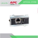 APC Network Management Card, Network Management Cards, for Easy UPS 3 Series, 3-Phase, remotely monitor and manage the UPS AP9547