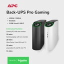 UPS APC Back-UPS Pro Gaming Sinewave Hitam Putih BGM2200-MSX BGM2200B-MSX
