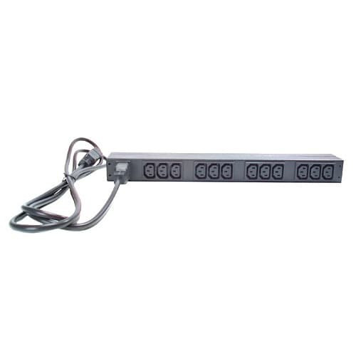 APC Rack PDU AP9565 Basic 1U 16A 208/230V (12) C13 2 Years