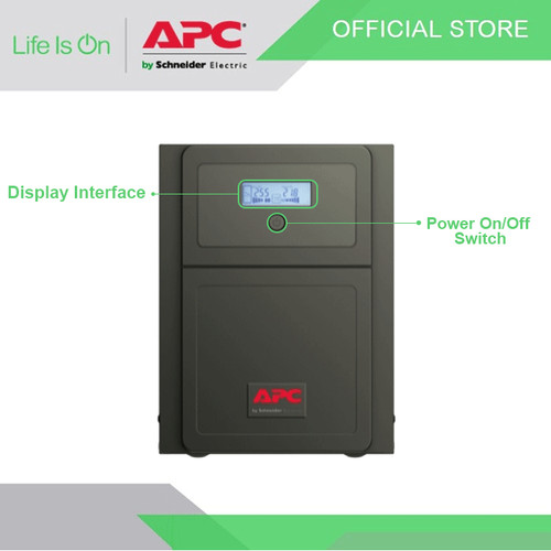 UPS APC Easy UPS SMV 2000VA 1400W Sinewave SMV2000AI-MS