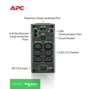 UPS APC Back UPS Pro BR 650VA, 6 Outlets, AVR, LCD Interface BR650MI